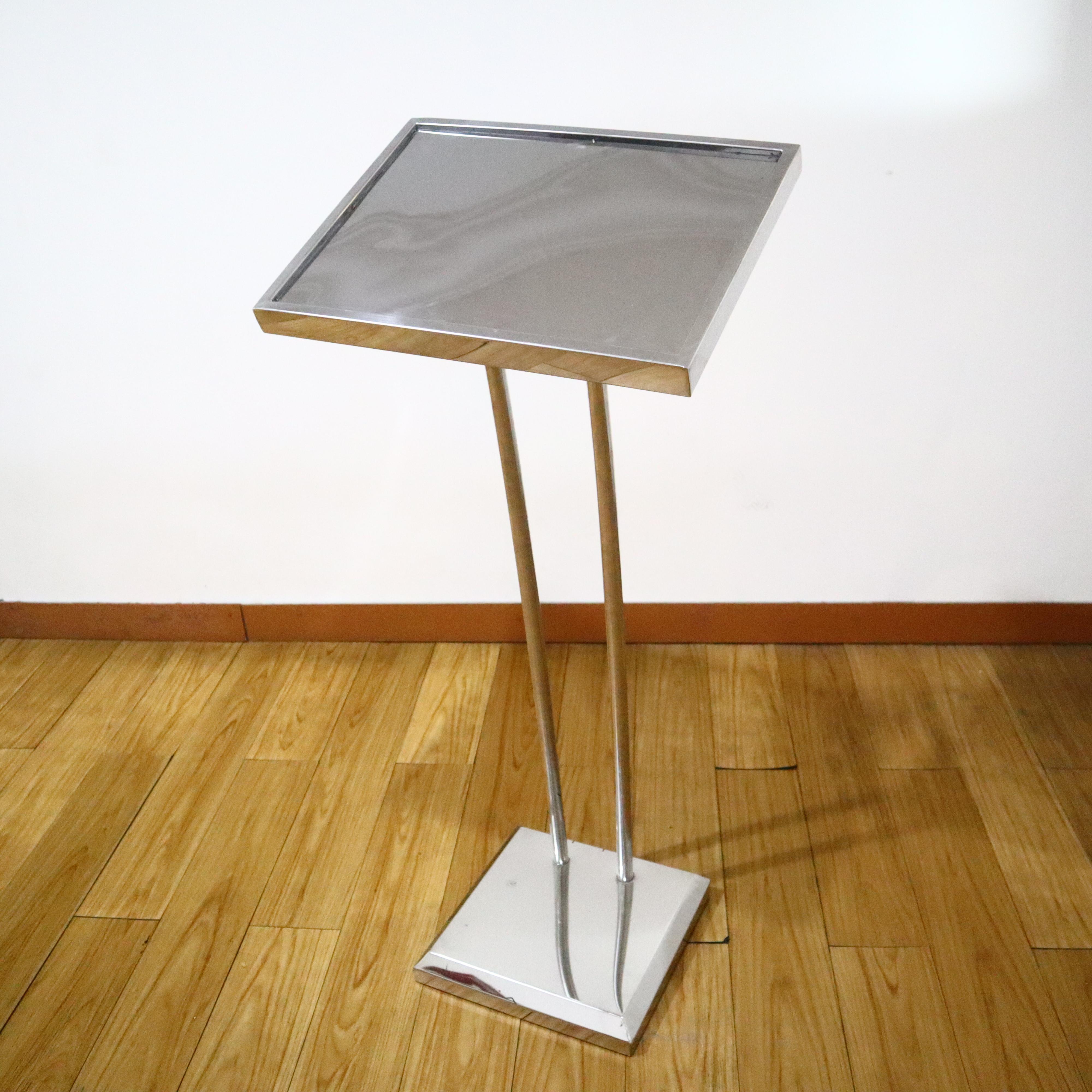 Stand menu stainless steel